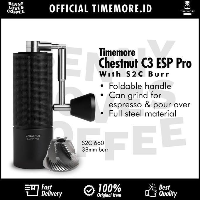 BEBAS ONGKIR - Timemore C3 ESP Pro hand grinder