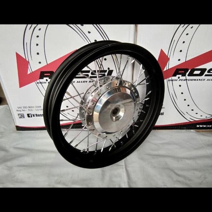 VELG 250 X 14 TROMOL BELAKANG JARI JARI UNTUK MOTOR HONDA YAMAHA MATIC