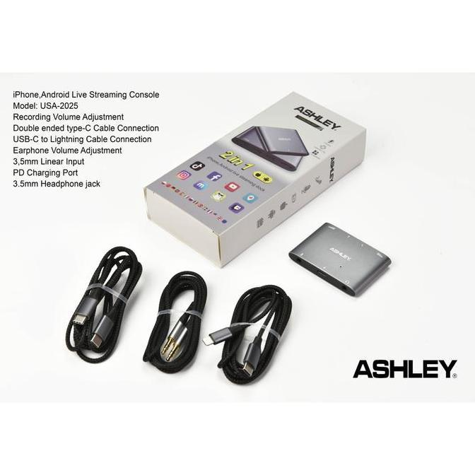 Ashley (iPhone | Android) Live Streaming Dock USA-2025 | USA 2025 Promo Premium