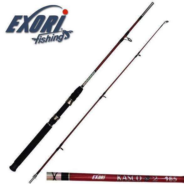 BEBAS ONGKIR - Joran Exori Kasco Gen 2 Fiber Solid 150cm 165cm 180cm - Shock Drat