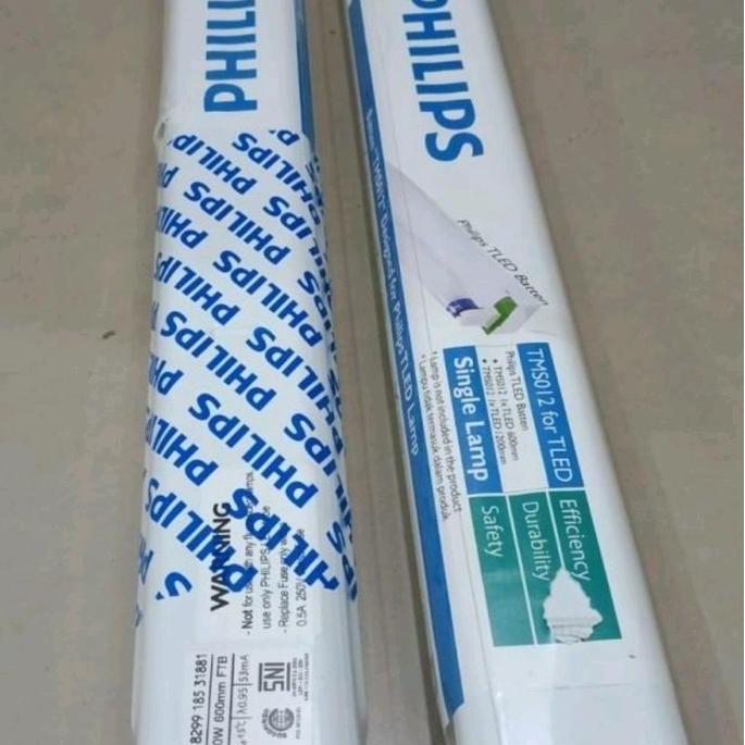BEBAS ONGKIR - Philips Kap Lampu TL 2 x 18 Watt Simbat TMS 012