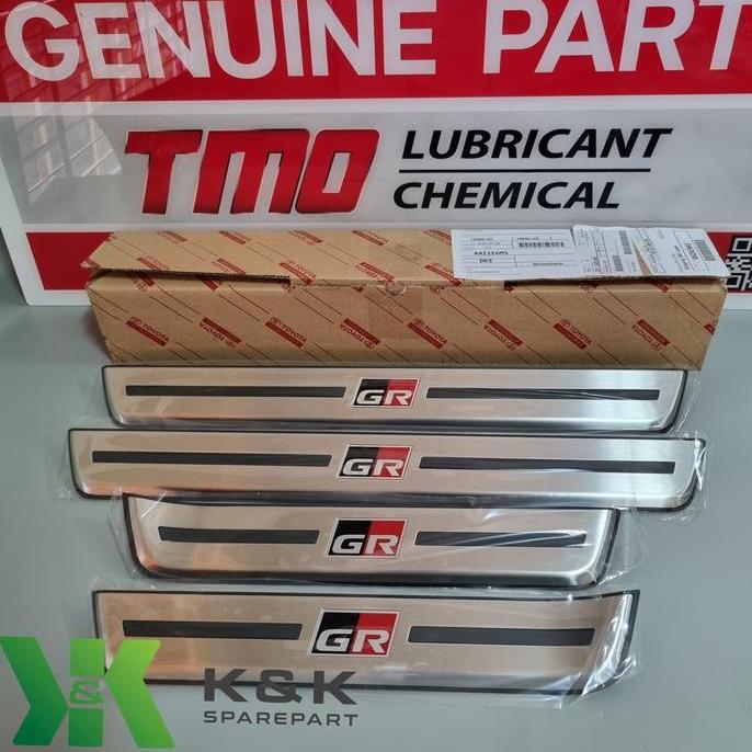 TERBARU - GR Scuff Plate set Fortuner GR (100% Ori ASTRA)