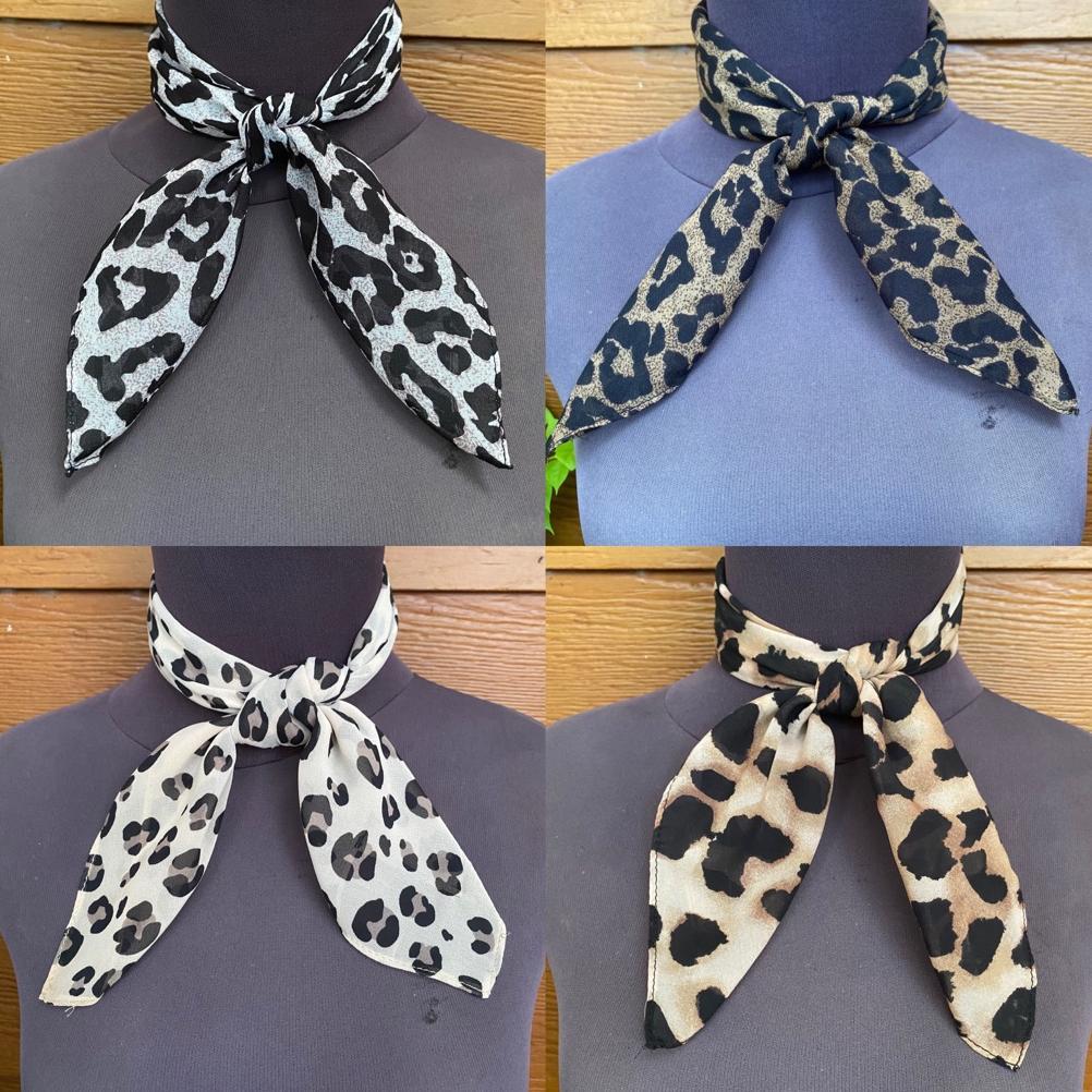 BANDANA KOTAK SYAL LEOPARD MOTIF MACAN UNI MULTIFUNGSI NECK SCARF SCRAFT SKENA SIMPUL MASKER BANDO S