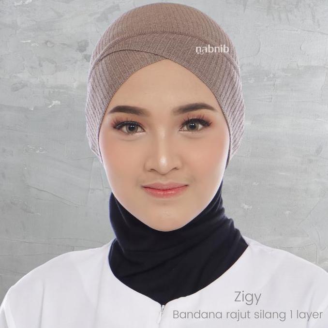 Nabnib - Zigy  Ciput Rajut Silang 1 Layer