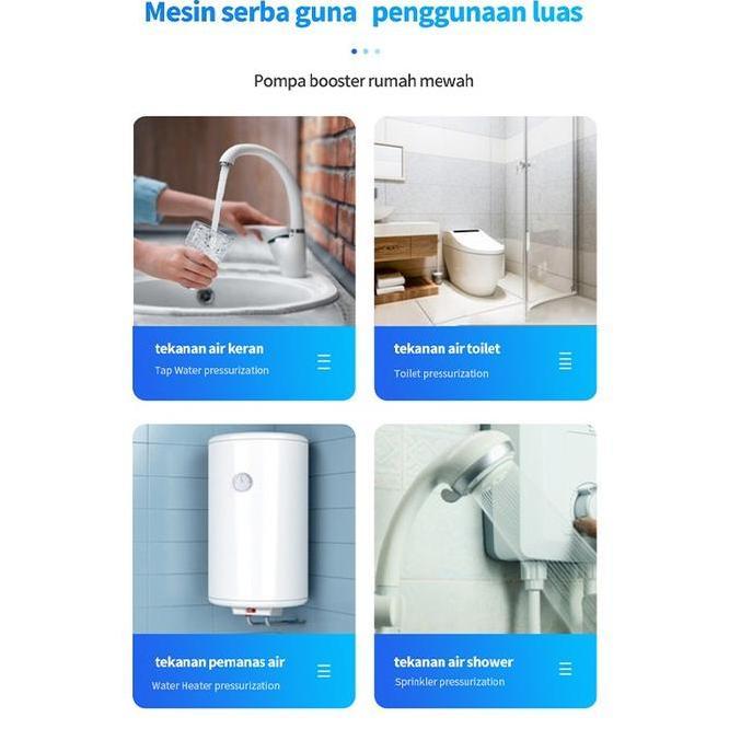 Pompa Pendorong 150 Watt Mesin Pompa Otomatis / Booster Air Pendorong Otomatis/Rumah Tangga Otomatis