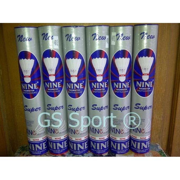 Shuttlecock Nine Silver Badminton Bulu