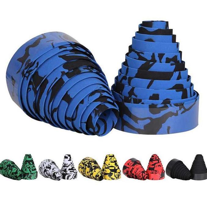 Promo Bar Tape Sepeda Balap karet atau Pita Pembungkus Stang/ Handlebar 2pcs COD