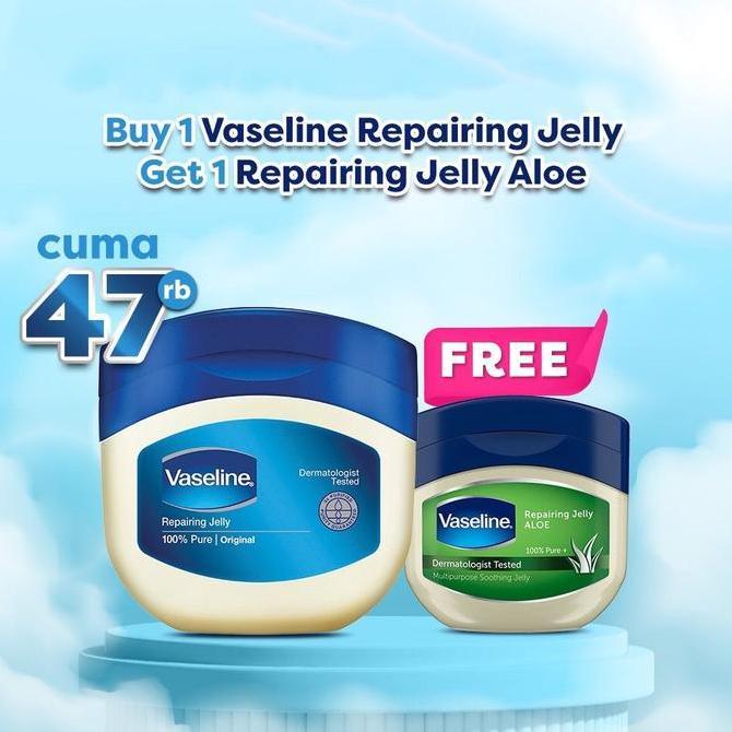 Vasepetroleum Jelly Repairing Jelly 100Ml Free Repairing Jelly Aloe 50Ml