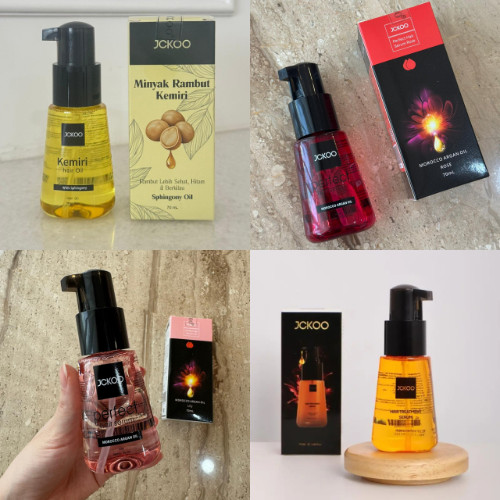 JCKOO Hair Serum Vitamin Rambut 70ml Untuk Rambut Sehat Dan Berkilau
