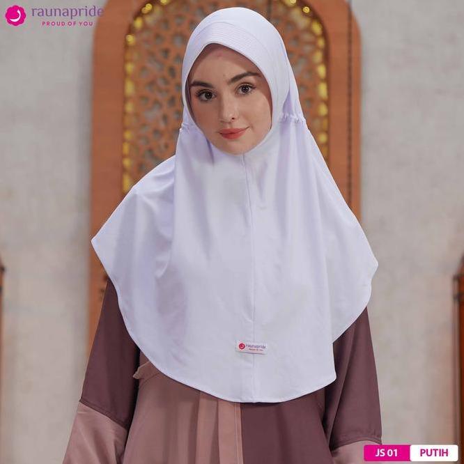 Rauna Pride / Hijab Instan - Jilbab Serut 01 / Kerudung Instan / Bergo Wanita / Khimar Square / Hija