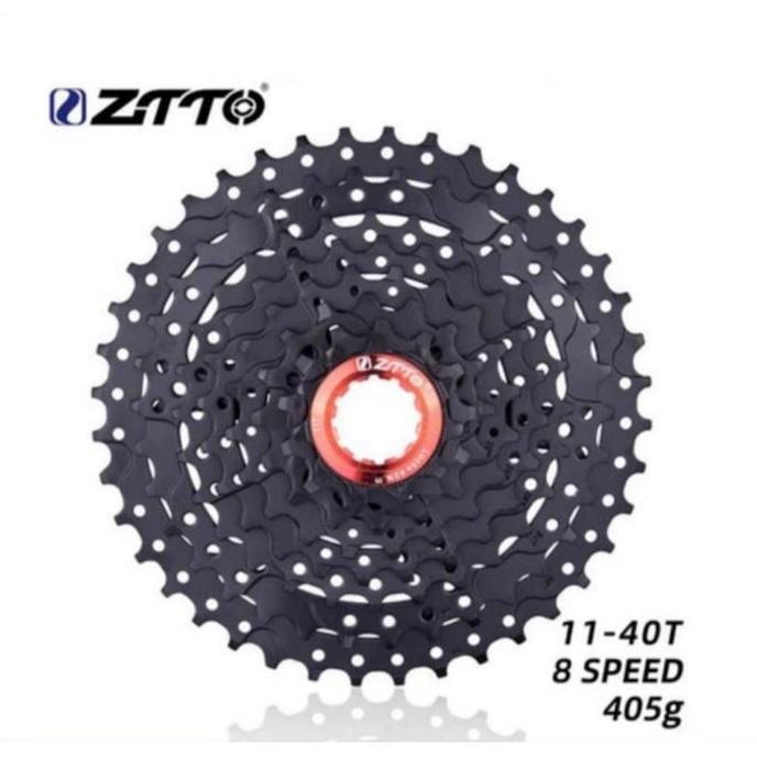 Promo ZTTO Sprocket 8 Speed 11 - 40T Gear Sepeda Hitam COD