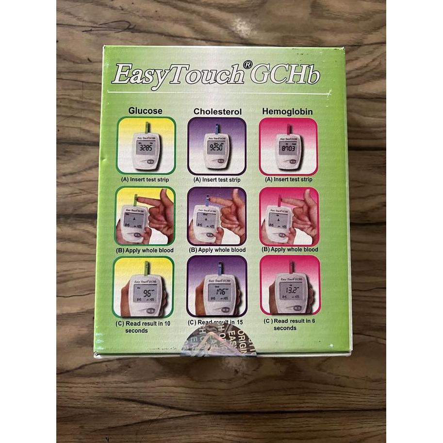 Easytouch GCHb Easy Touch Glucotest Alat Ukur Hemoglobin Tes