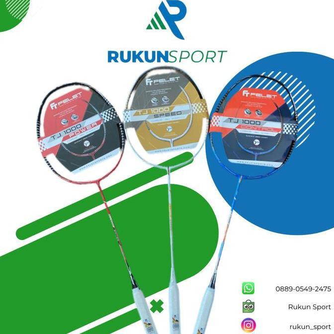 Raket Badminton FELET TJ 1000