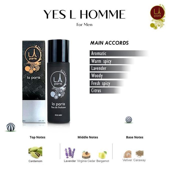 La Paris Parfum Yes L Homme