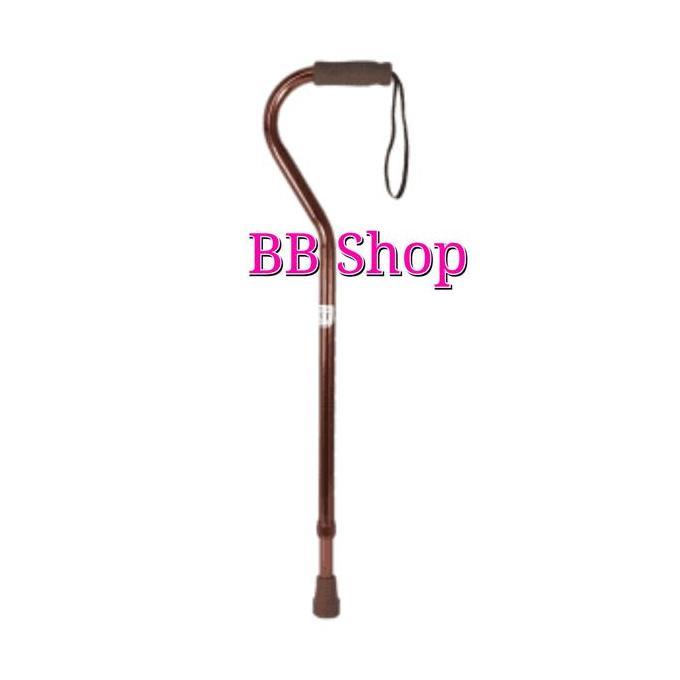 SQUAT N GO TONGKAT JALAN ADJUSTABLE OFFSET CANE SLV SQUAT N GO