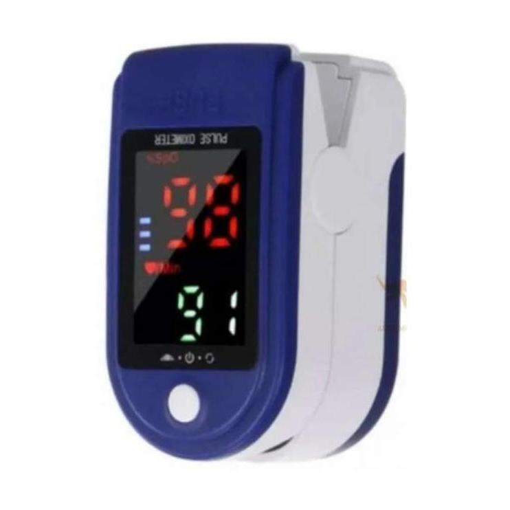Oximeter Fingertip pulse Alat medis oxymeter ukur kadar Oksigen