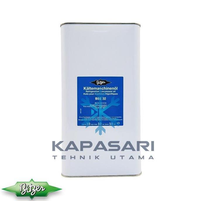 Super Murah, Oil/Oli Kompresor Bitzer Bse32 || Bse 32 - 10 Liter