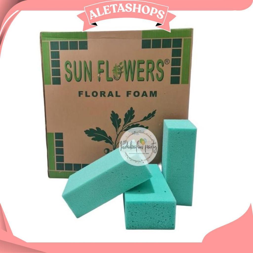 Floral Foam Busa Gabus Kering / Foam Busa Bunga Tanaman Artificial Ibp Termurah