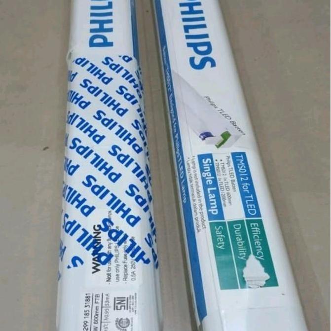 Ready  Philips Kap Lampu TL 2 x 18 Watt Simbat TMS 012
