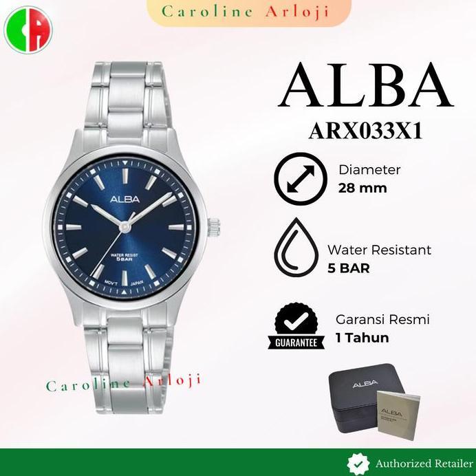 Ready Jam Tangan Pria Wanita Couple Alba ARX010 / ARX011 / ARX015 / ARX017 / ARX028 / ARX029 / ARX03