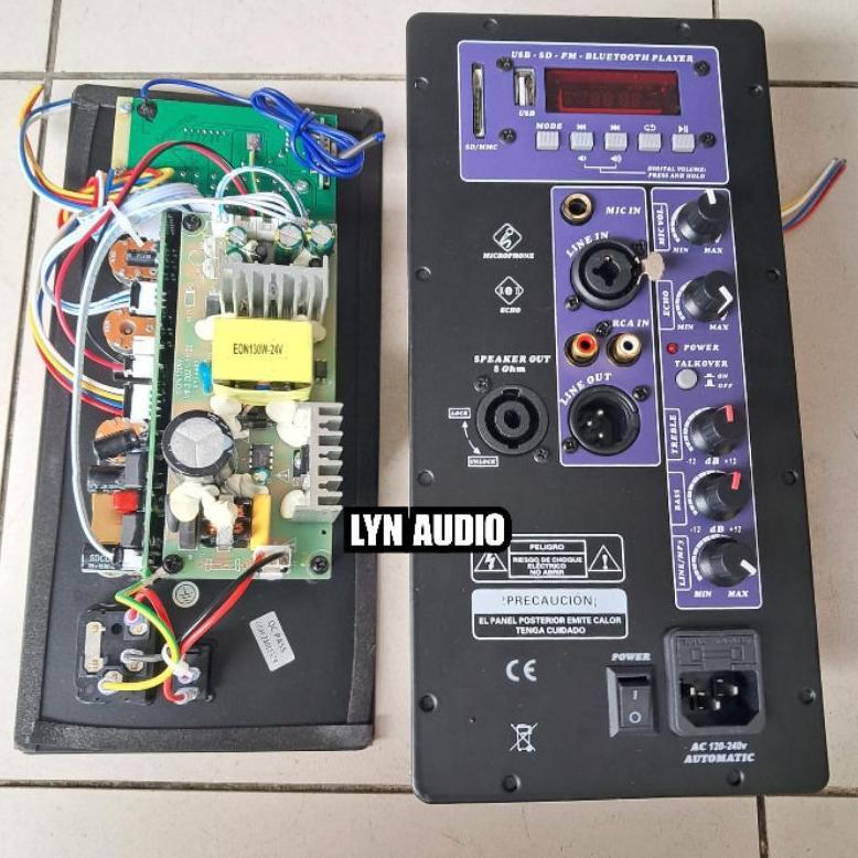POWER KIT CLASS D 500 WATT MESIN SPEAKER AKTIF 10 INCH 2 WAYY BLUETOOTH