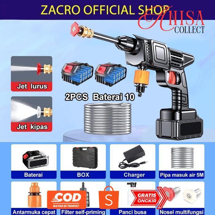 gha-68 HUNTMAX 498V/598VAlat Cuci Mobil  Alat Cuci Motor/Mesin Cuci Mobil/Spayer Alat Portable Premi