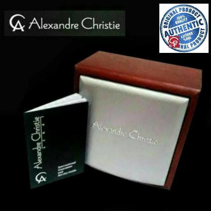 Ready ALEXANDRE CHRISTIE AC5012 AC 5012 ROSEGOLD WHITE JAM WANITA ORIGINAL