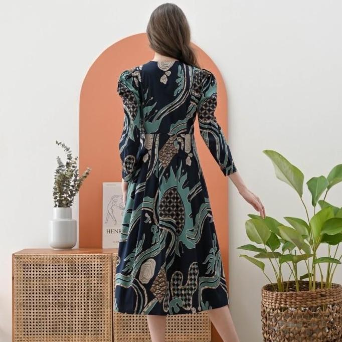Selly dres #258ayu #long dres batik #dres batik #batik wanita murah