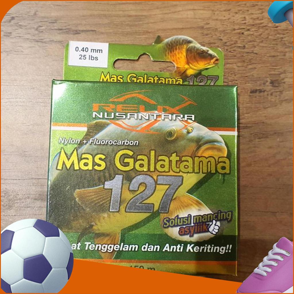 Senar Mas Galatama 127 0,4 25 Lb Relix Nusantara