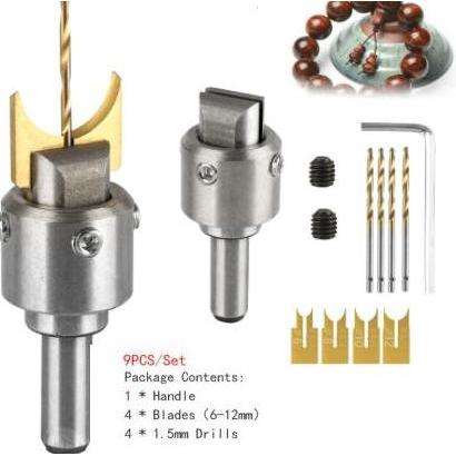 Mata Bor Drill Bit Tasbih Beads Drill 6 - 12 mm Shank Bor Kayu
