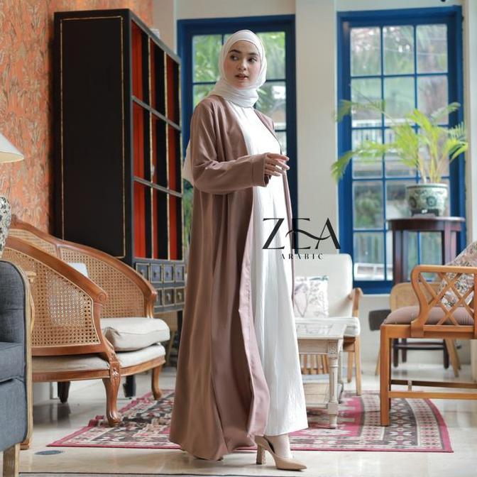 Outer Mecca | Abaya Outerwear | Long Cardigan | Outer Polos By Zeaarabic Dress Muslim | Outer Saja T