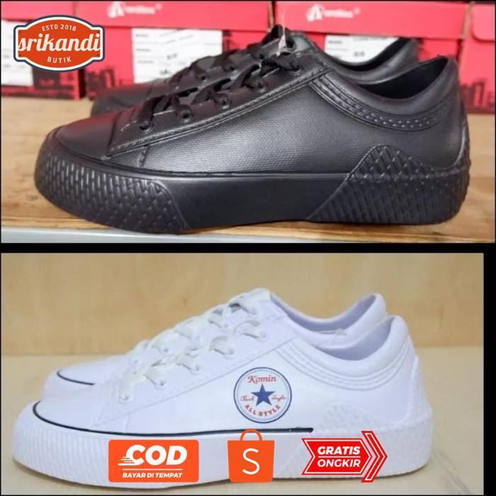 PL30 Sepatu karet komin all style  sneakers sepatu olahraga ringan dan termurah Hemat