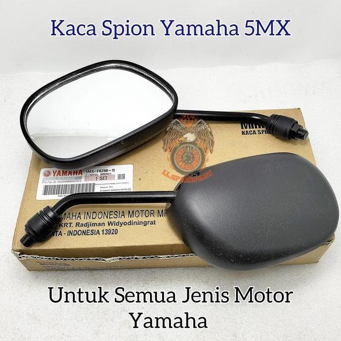 Promo SPION STANDAR SET KIRI KANAN YAMAHA 5MX/5TL KUALITAS ASLI YAMAHA UNTUK SEMUA JENIS MOTOR YAMAH
