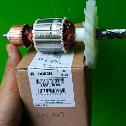 Angker armature bosch gks 140 for mesin serkel circular saw original