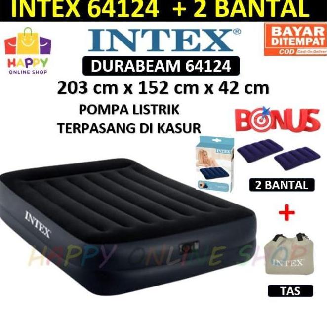 Intex Kasur Angin Kasur Intex Durabeam Rest Raised Airbed