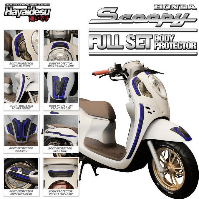 Hayaidesu Body Protector New Scoopy 2021-2024 Full Set Cover