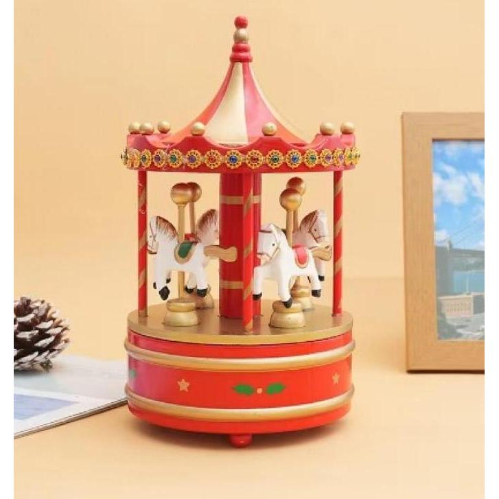 Carousel Music Box Natal by Platefulnco