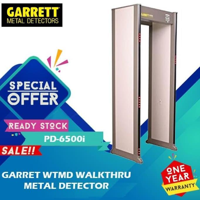 Garret WTMD Walkthrough Metal Detector PD-6500i