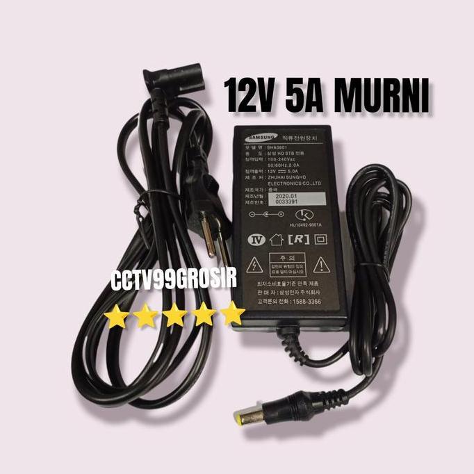 ADAPTOR 12V 5A CCTV ( BUAT CAMERA DVR) MURAH BAGUS