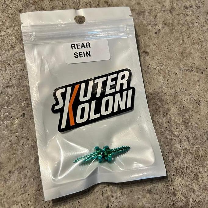 Titanium Bolt Baut Sein Lampu rear Vespa Sprint Primavera 3v iget abs