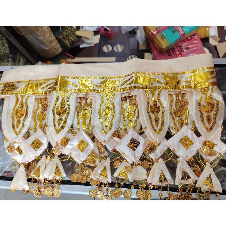 Tirai Dekorasi/Ondas Cancang Panjang 3 Meter.