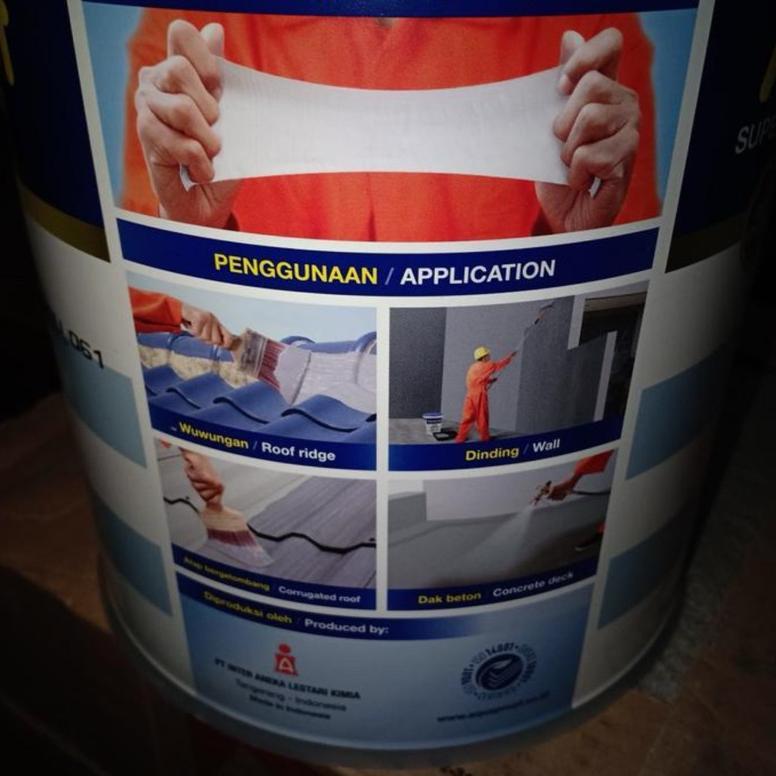 Afdholmart  - Cat Waterproofing Aquaproof 4 Kg 5 Kg Hanya Sebutan Cat Tembok Pelapis Anti Bocor Cat 