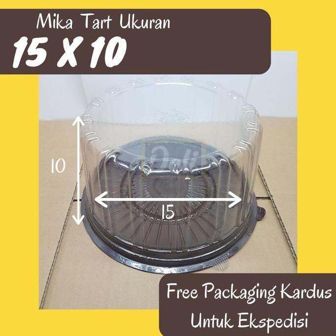 Mika Tart Bulat / Mika Kue Ulang Tahun / Tempat Kue Tart Diameter 15cm