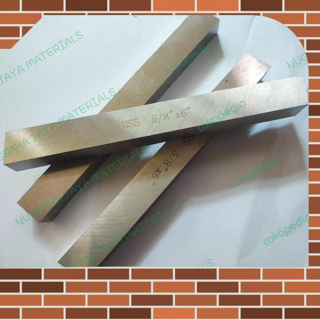 Pahat Bubut Hss 5/8 X 6 Inch Mata Bubut Kotak Square