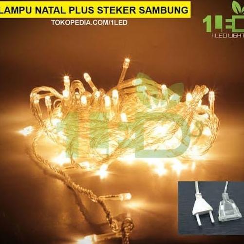 Ready  LAMPU TUMBLR WARM WHITE LAMPU NATAL WARM WHITE DEKORASI LED