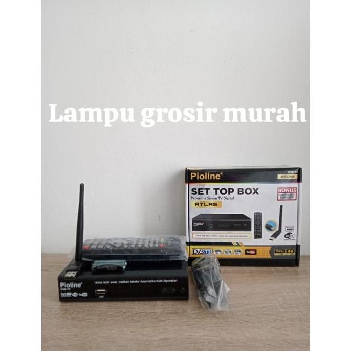 PIOLINE ATLAS SET TOP BOX + DONGLE USB + HDMI + RCA BAGUS BERKUALITAS