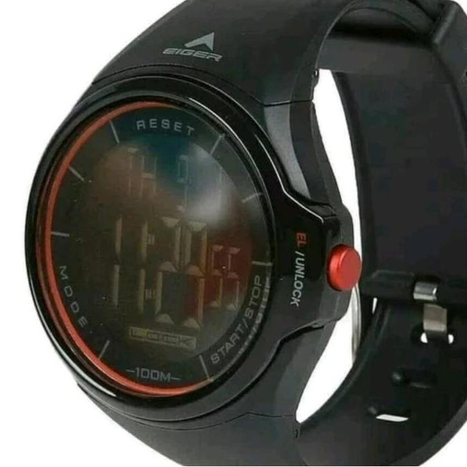Talj jam tangan karet fit to Eiger Touch screen IYW0082 murah