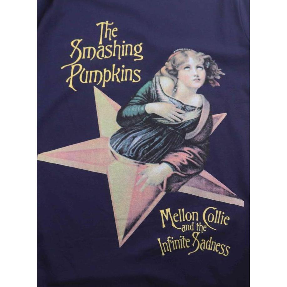 SMASHING PUMPKINS Mellon Collie Navy Kaos Band Alt Rock PHD Original murah