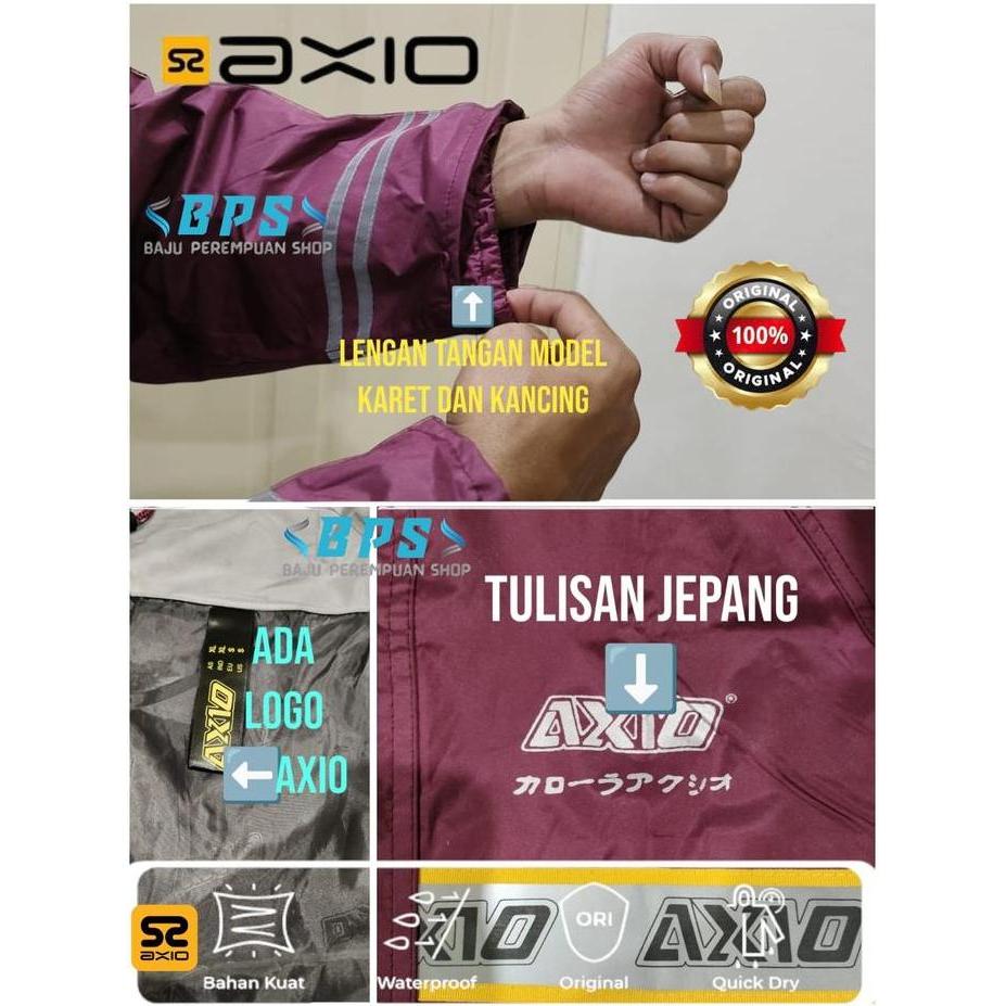 Jas Hujan Axio 882 Jumbo 4XL 5XL Big Size XXXXL XXXXXL