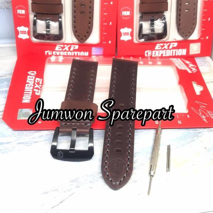 Strap Tali Kulit Jam Tangan Expedition Original Tali Expedition Kulit murah